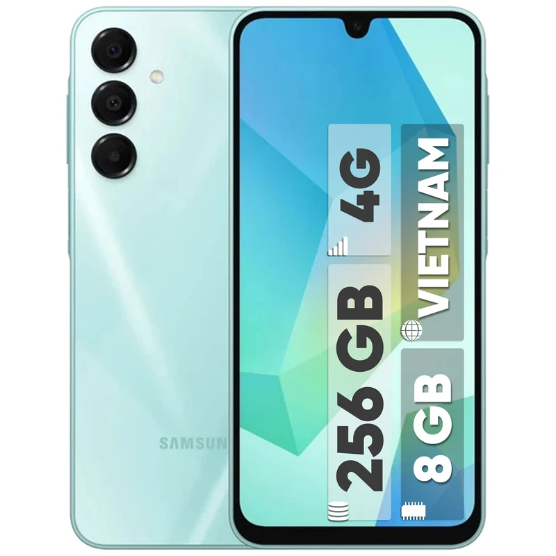 گوشی موبایل سامسونگ مدل Galaxy A16 4G حافظه 256 رام 8